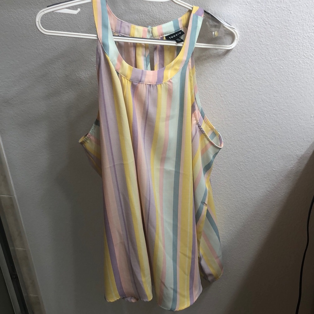 Torrid Striped Halter Top